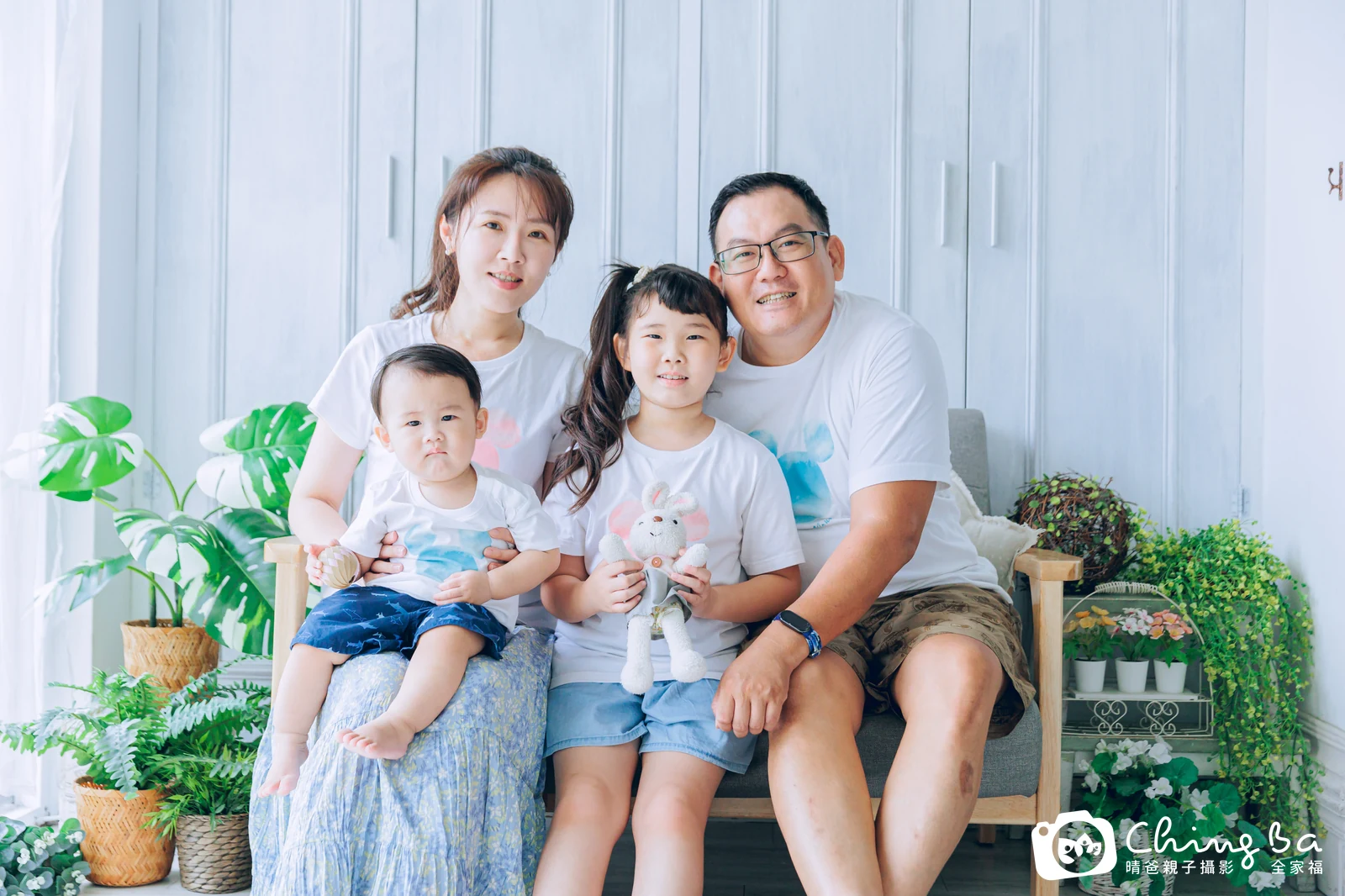 宸宸 1 歲寶貝 台中小家庭抓周紀念照｜晴爸親子攝影