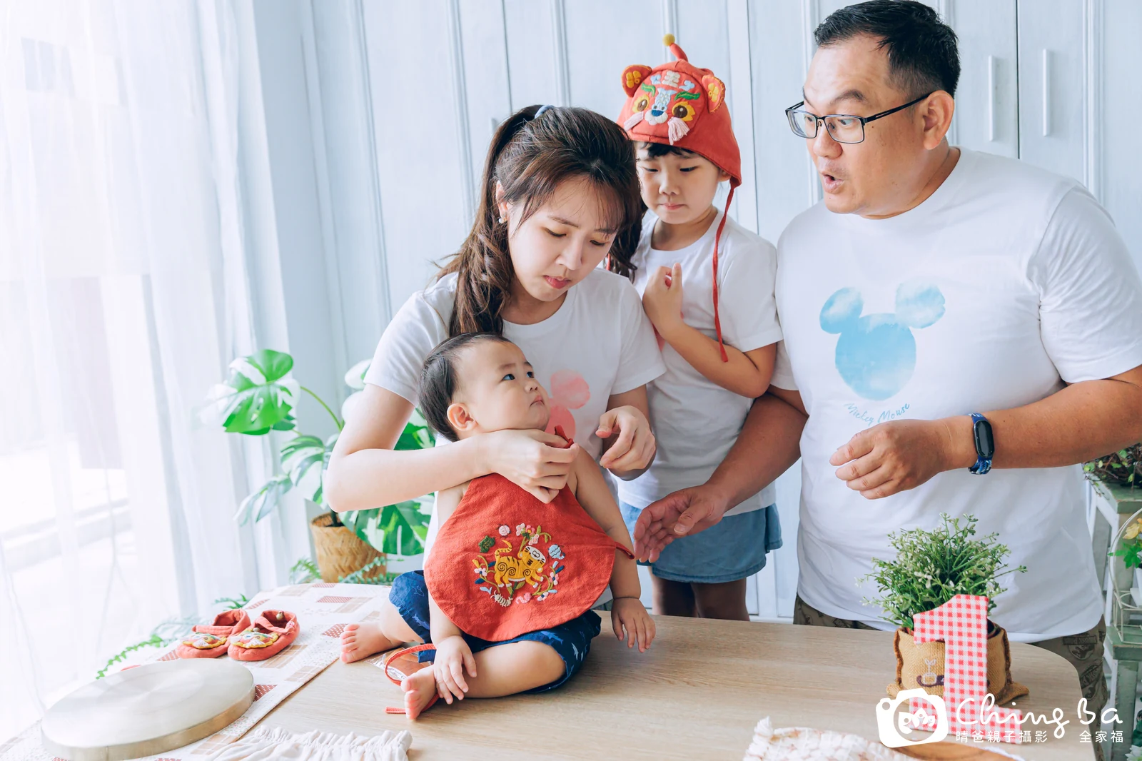 宸宸周歲抓周儀式的紀錄（2023 年秋季）