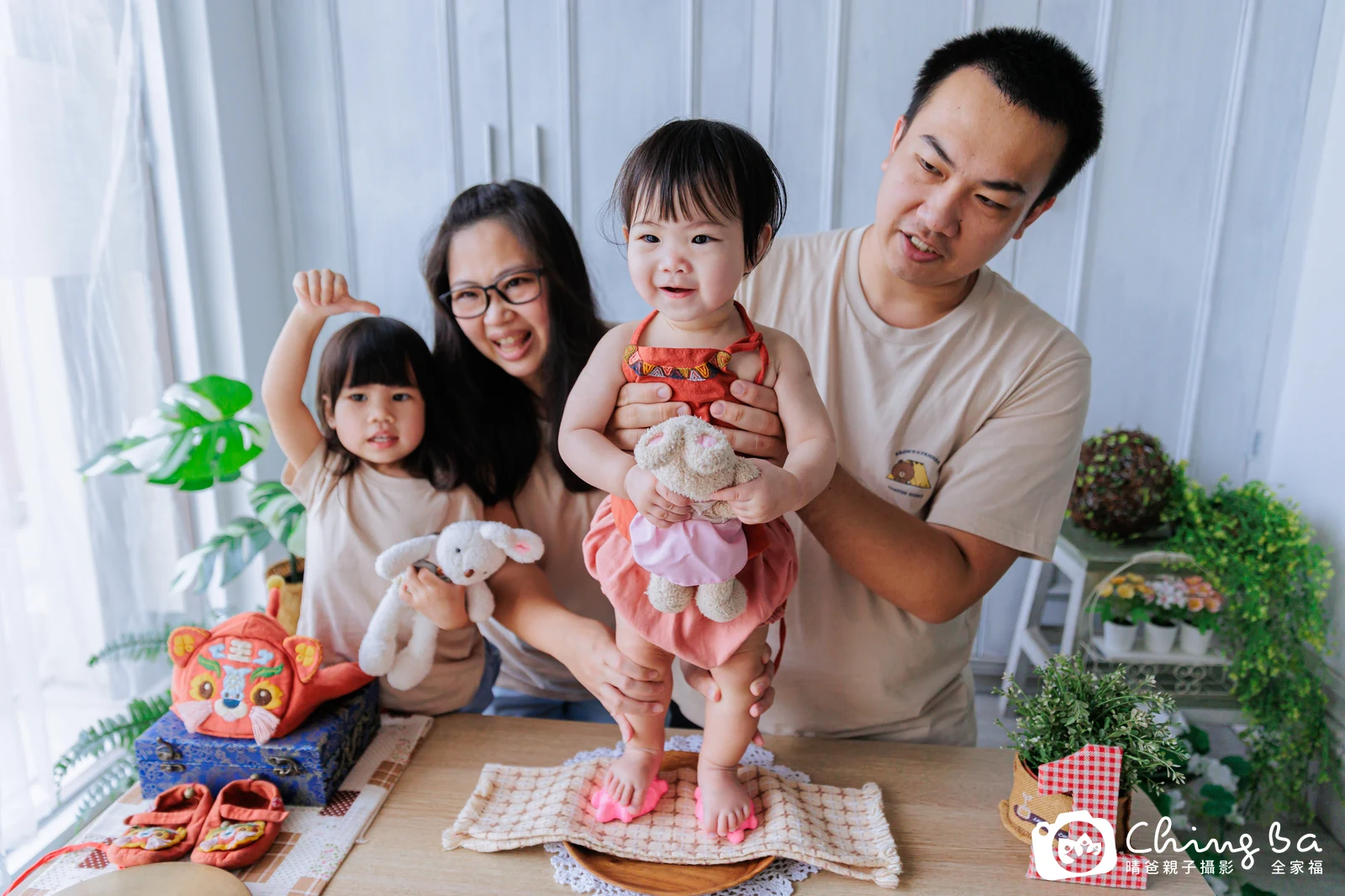 吶的抓周時光——晴爸親子攝影