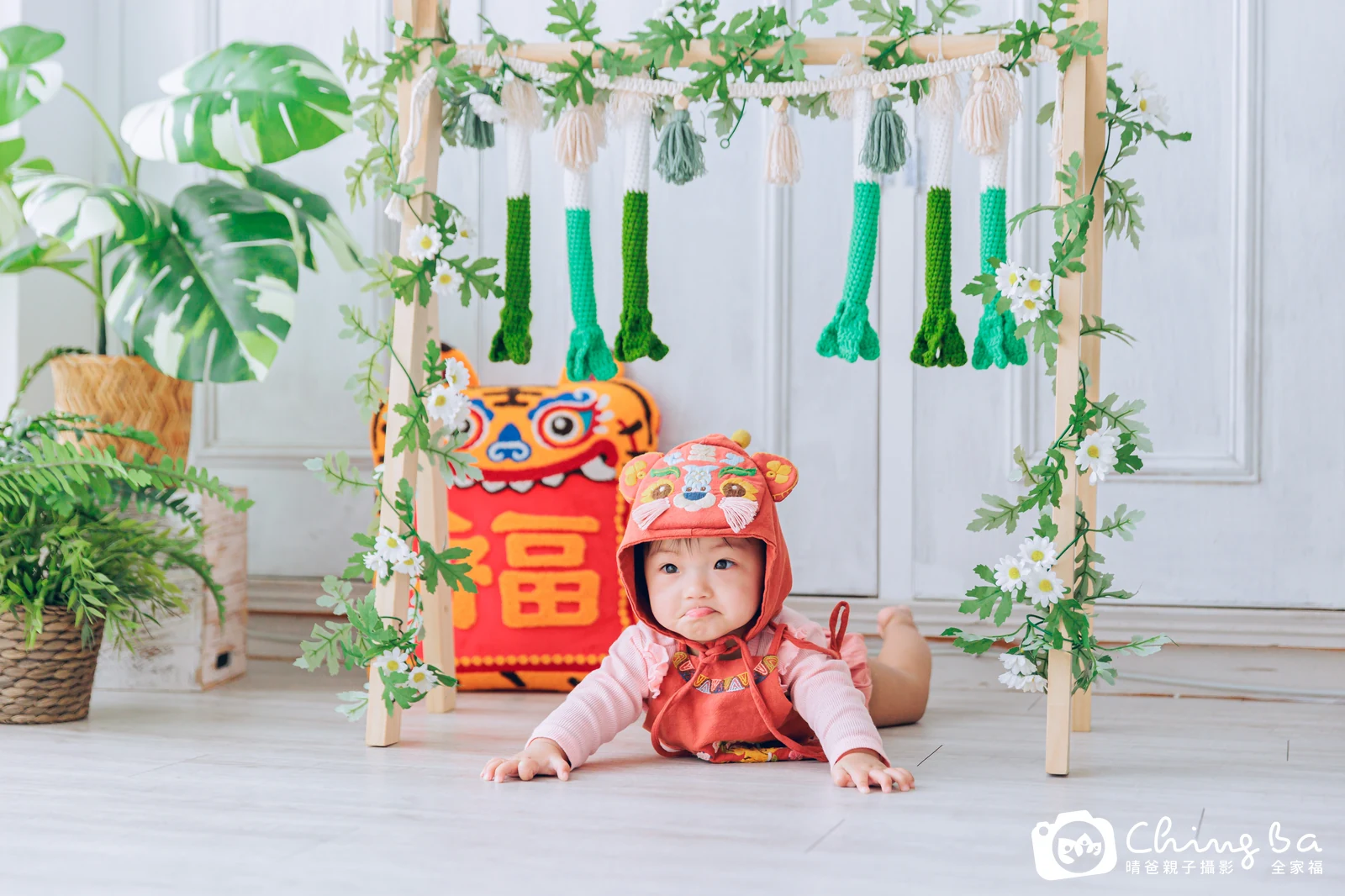 妤周歲抓周儀式的紀錄(2023 年春季)