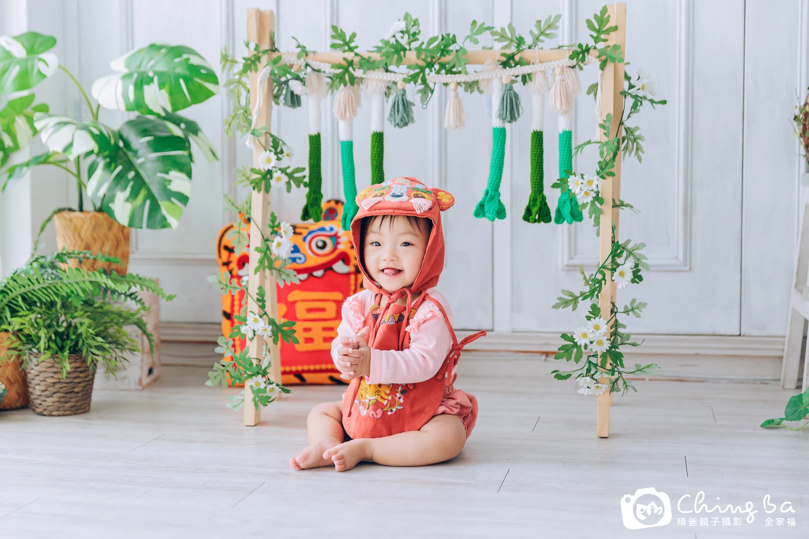 小家庭抓周拍作品|2023 年春季|晴爸親子攝影