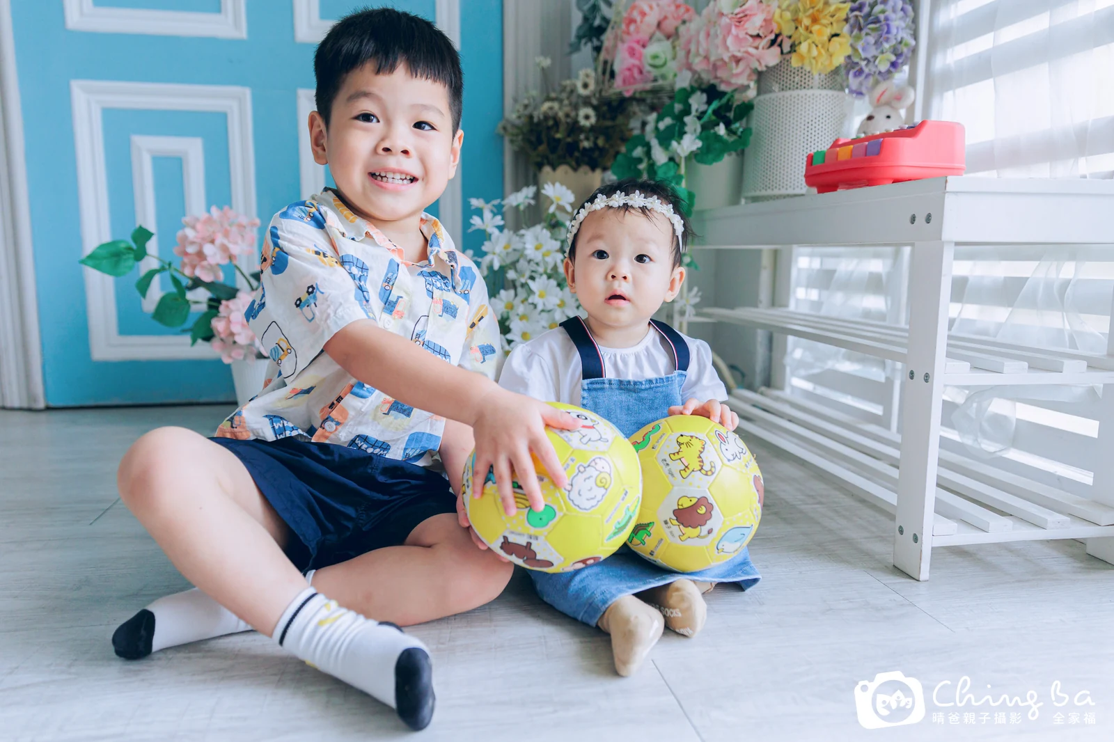 貝果的抓周時光——晴爸親子攝影