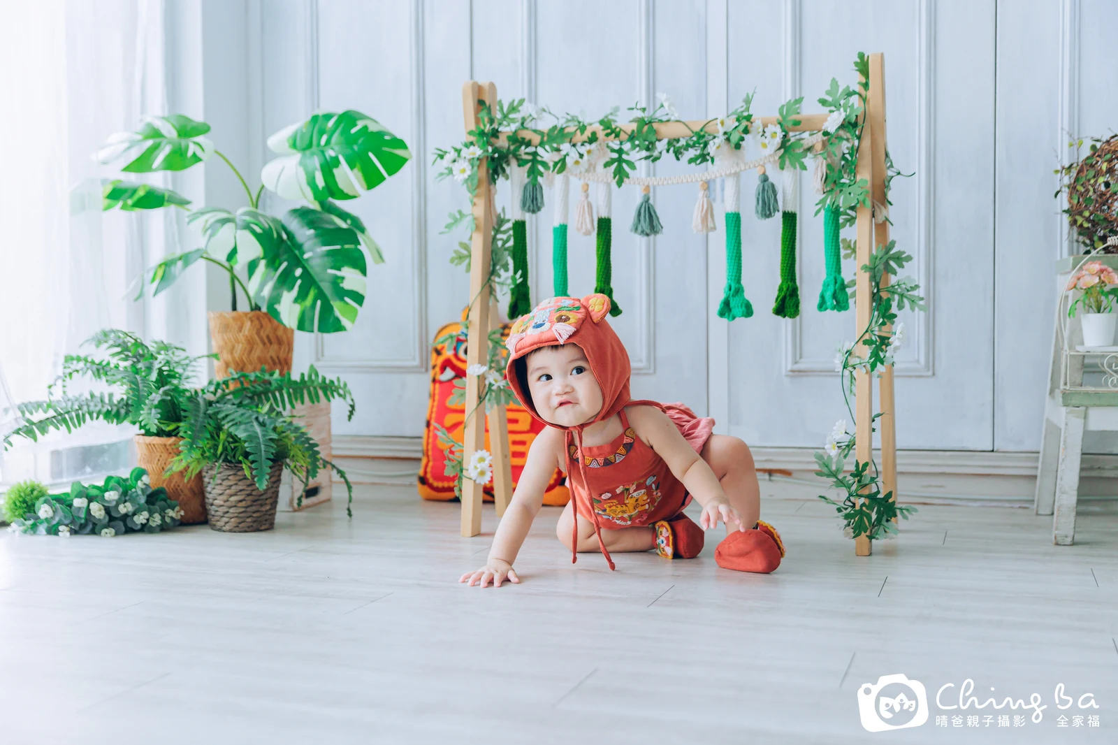 小如周歲抓周儀式的紀錄（2024 年秋季）