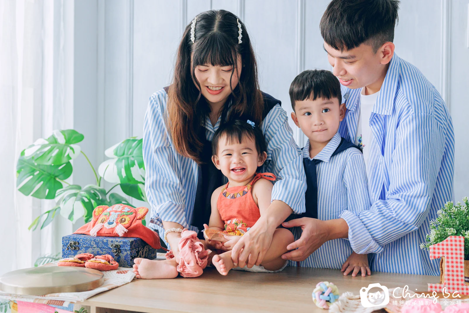 寧寧的抓周時光——晴爸親子攝影