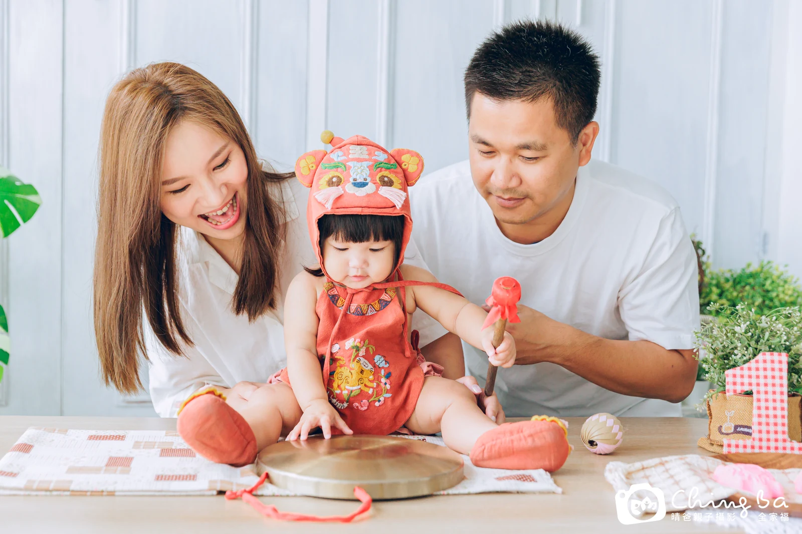 Ellie周歲抓周儀式的紀錄(2023 年秋季)