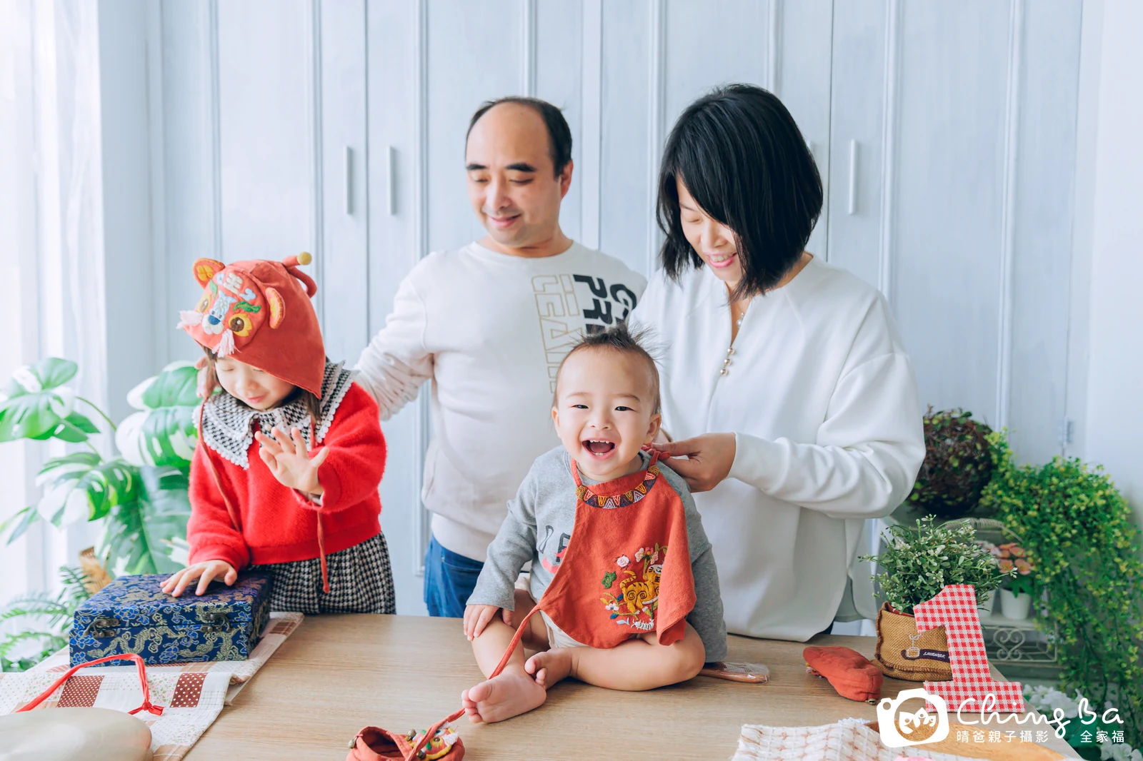 展周歲抓周儀式的紀錄（2023 年冬季）