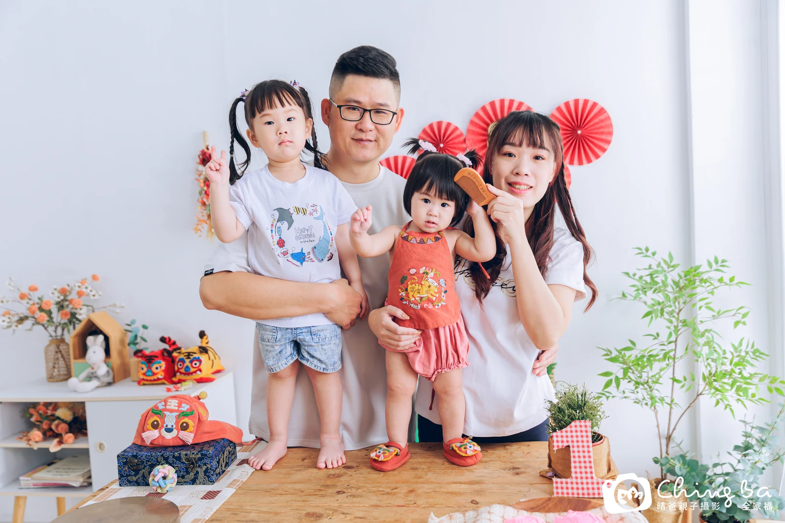 紅豆的抓周時光——晴爸親子攝影