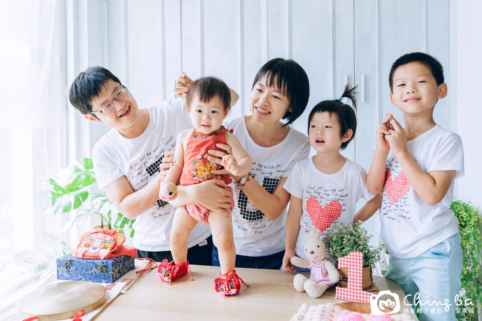 喬喬周歲抓周儀式的紀錄(2022 年冬季)