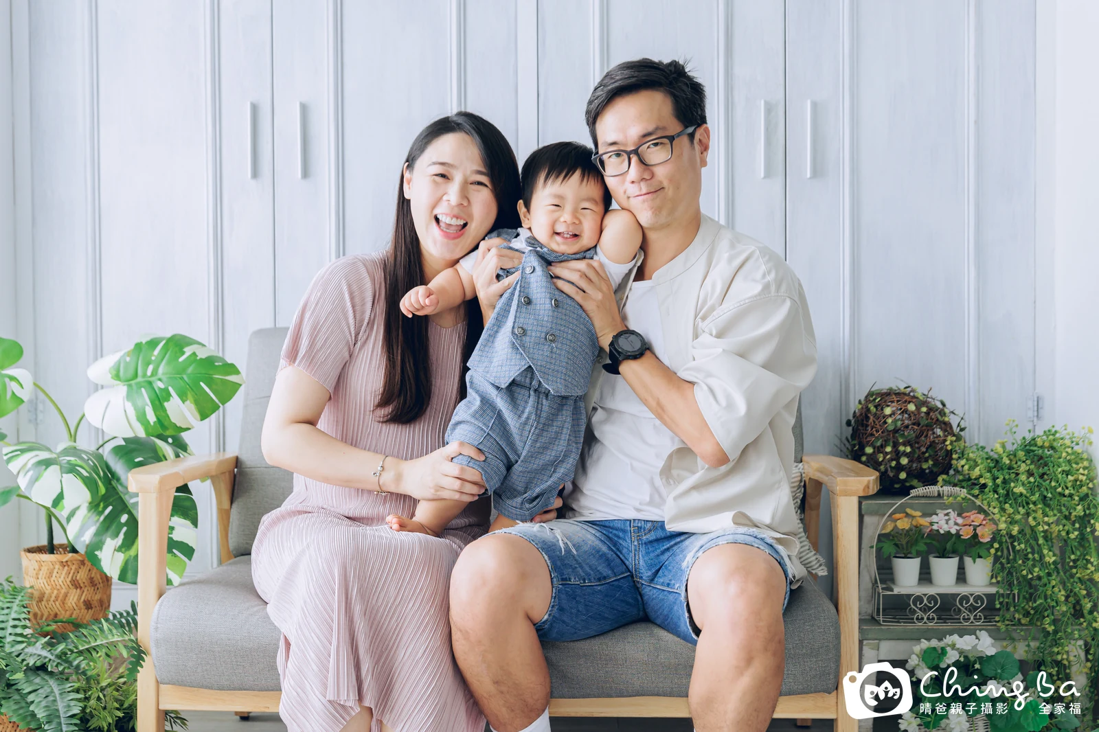 小謙周歲抓周儀式的紀錄（2023 年秋季）