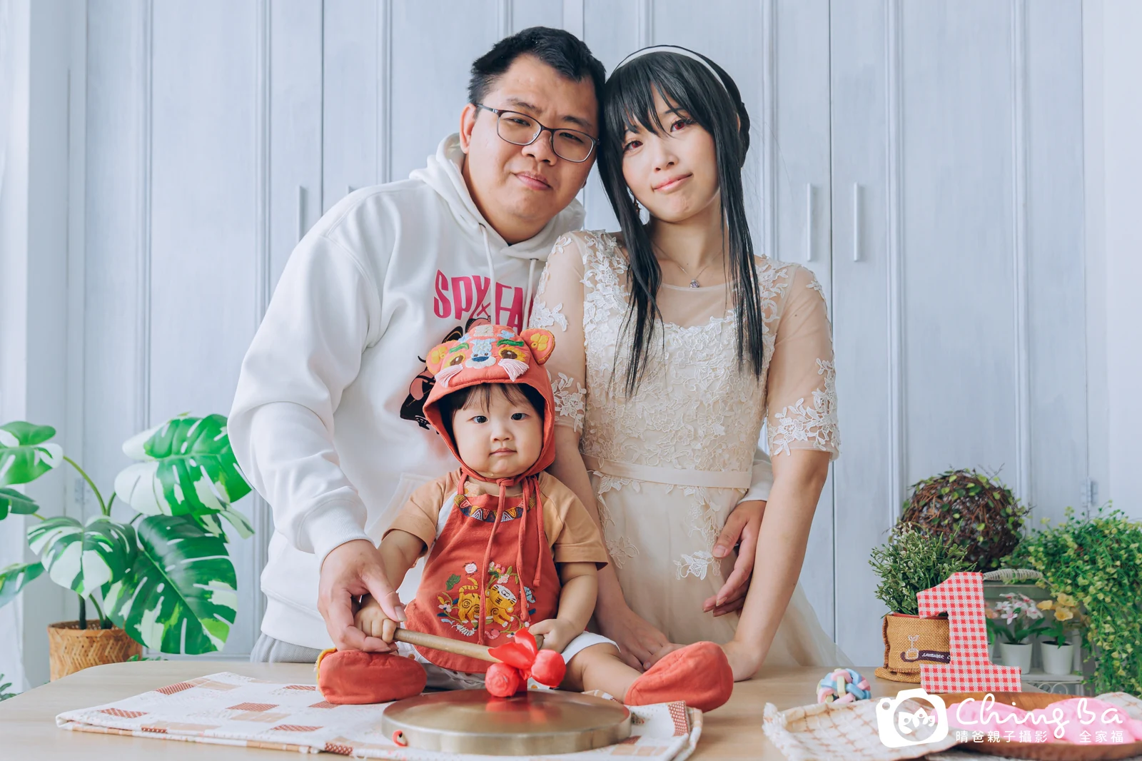 丞丞周歲抓周儀式的紀錄（2025 年春季）