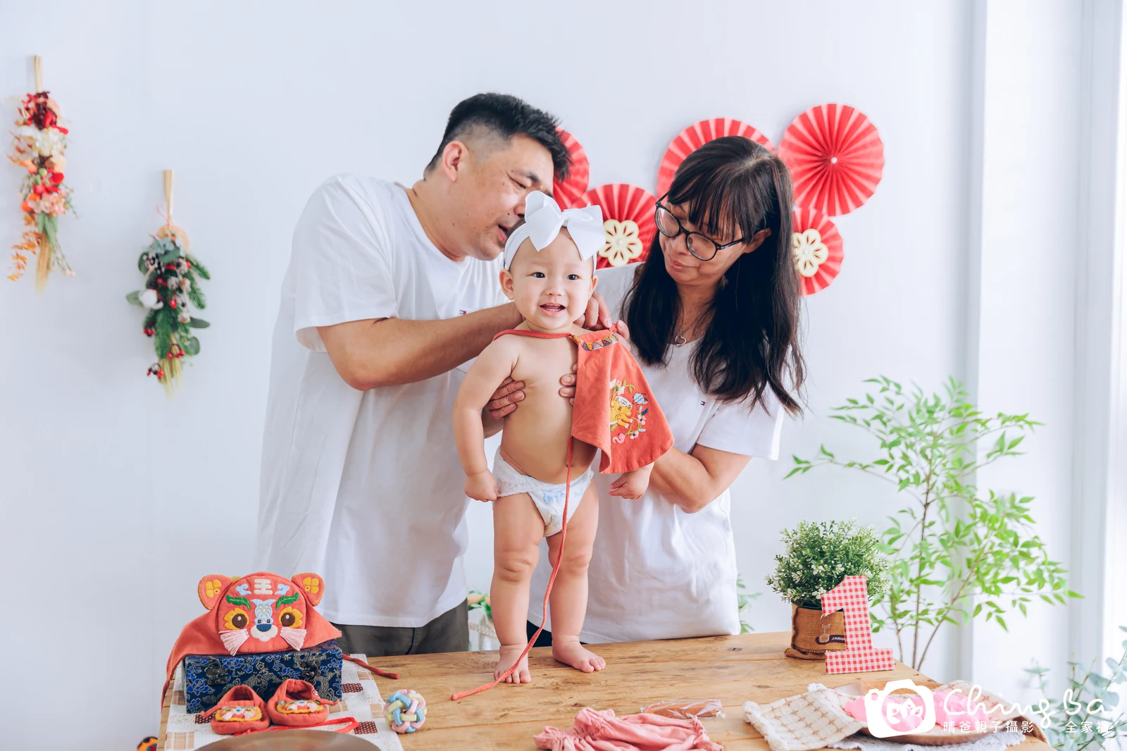 滿滿的抓周時光——晴爸親子攝影