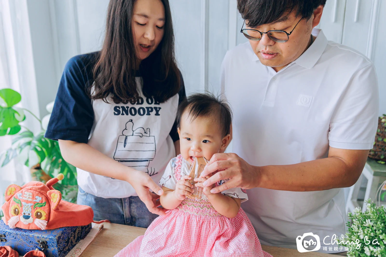 小南瓜的抓周時光——晴爸親子攝影