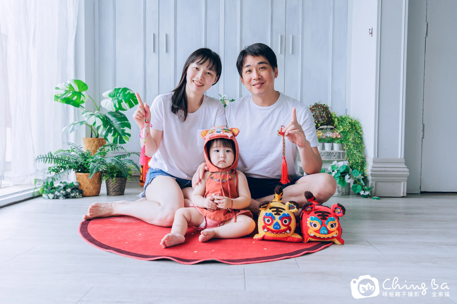念念周歲抓周儀式的紀錄（2024 年夏季）