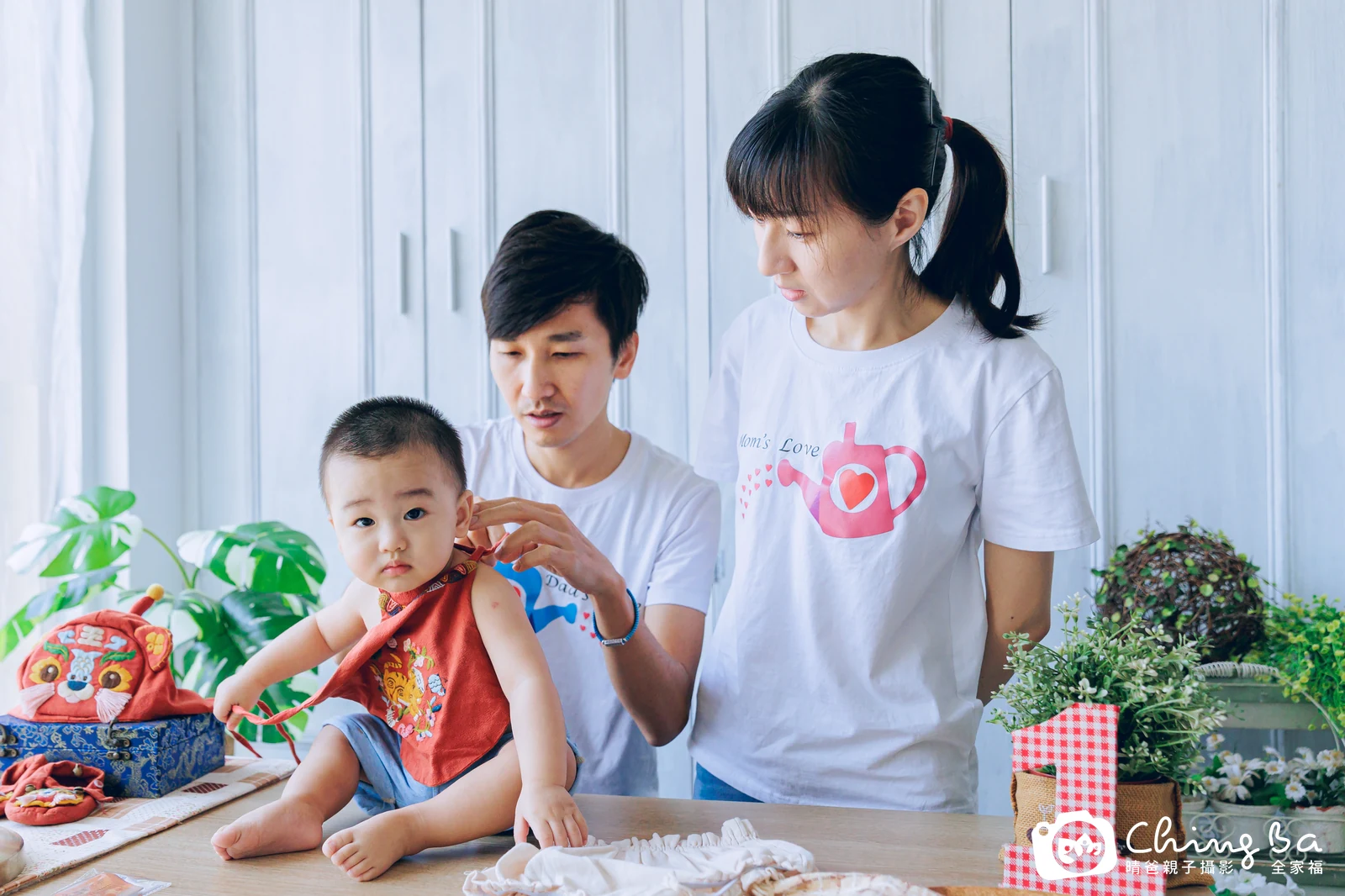 瀚瀚的抓周時光——晴爸親子攝影