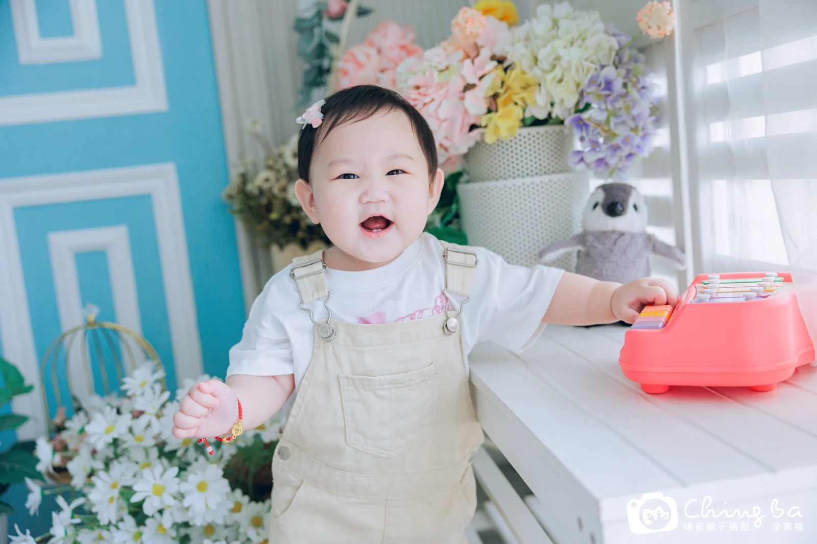 恩恩的抓周時光——晴爸親子攝影