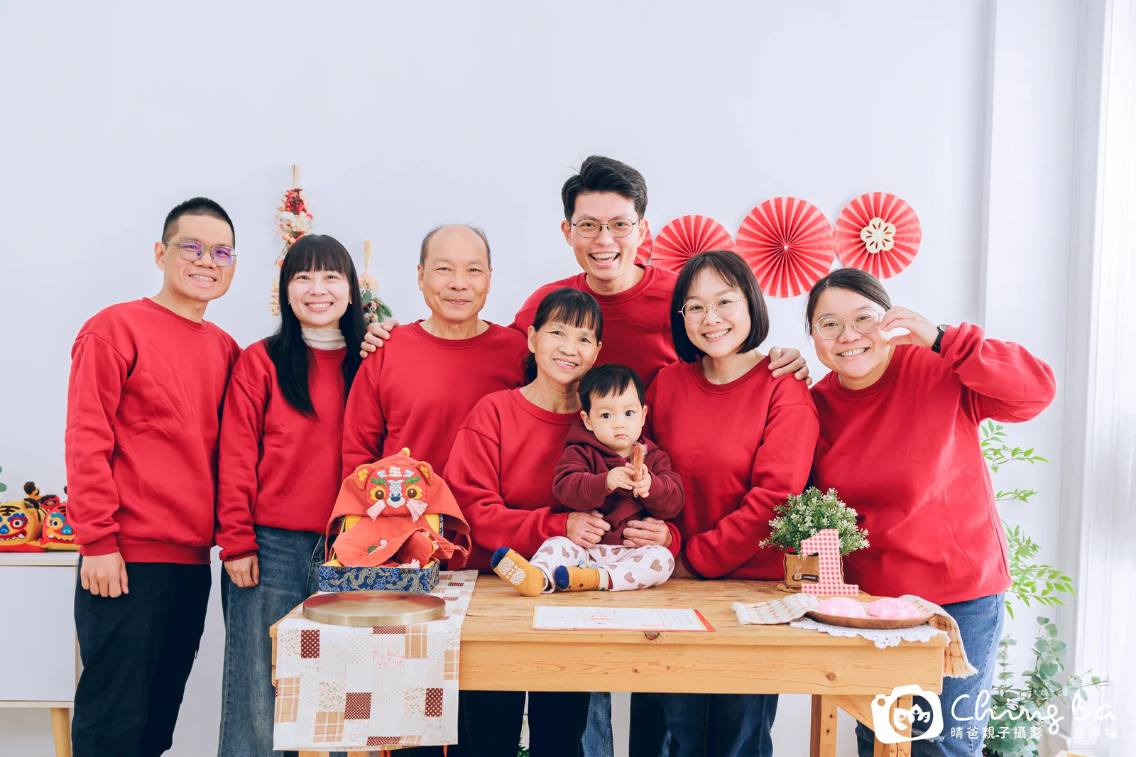 睿睿的抓周時光——晴爸親子攝影