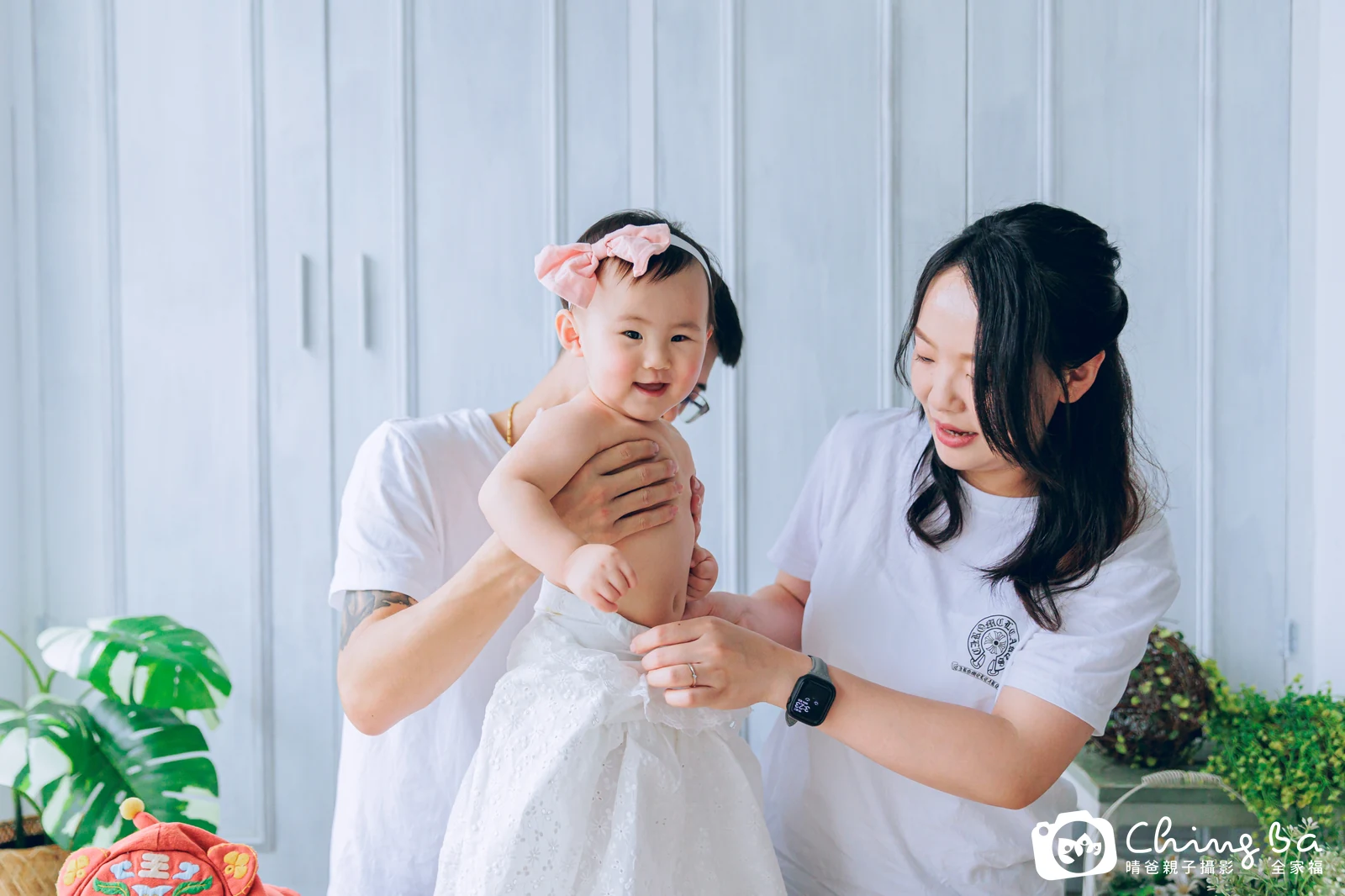 妞妞周歲抓周儀式的紀錄（2023 年冬季）