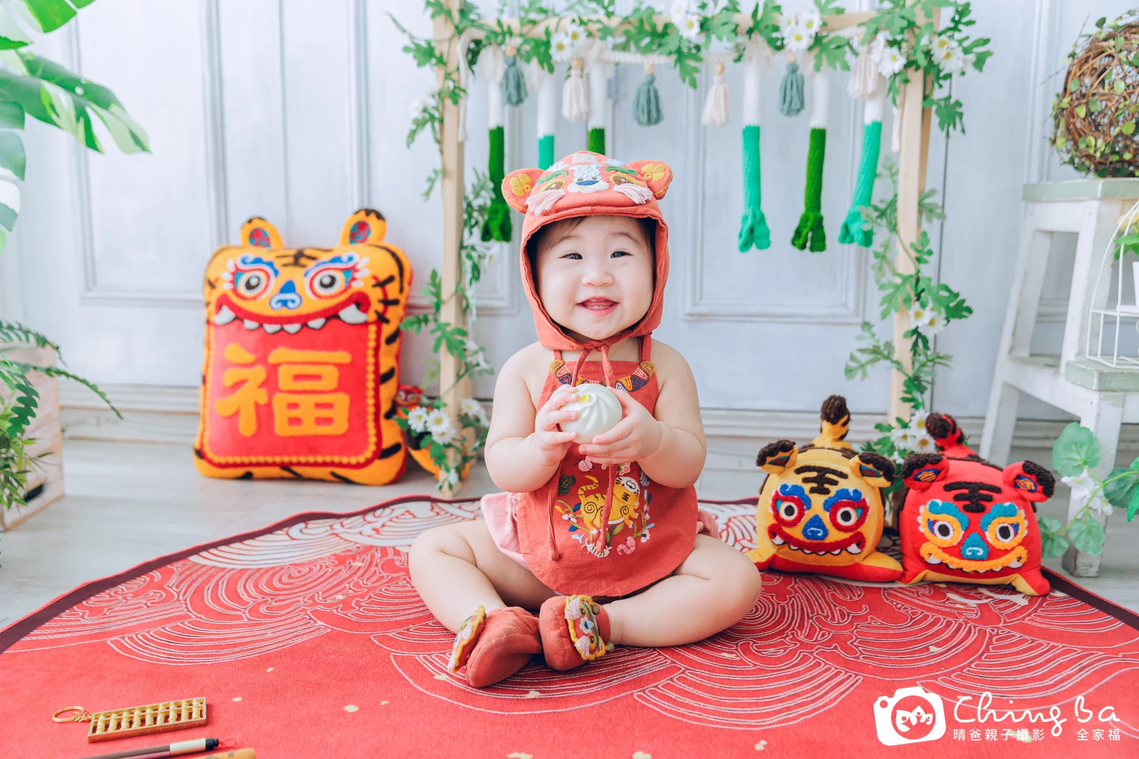 羽周歲抓周儀式的紀錄(2023 年冬季)