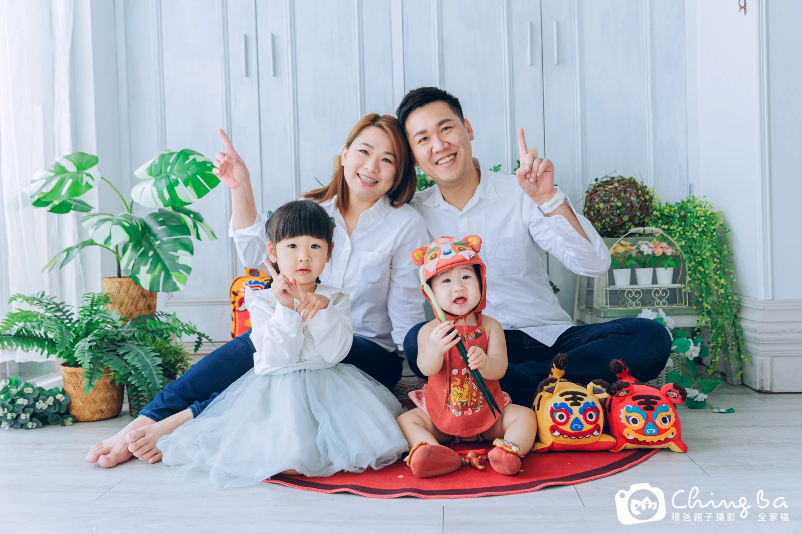 羽周歲抓周儀式的紀錄(2023 年冬季)