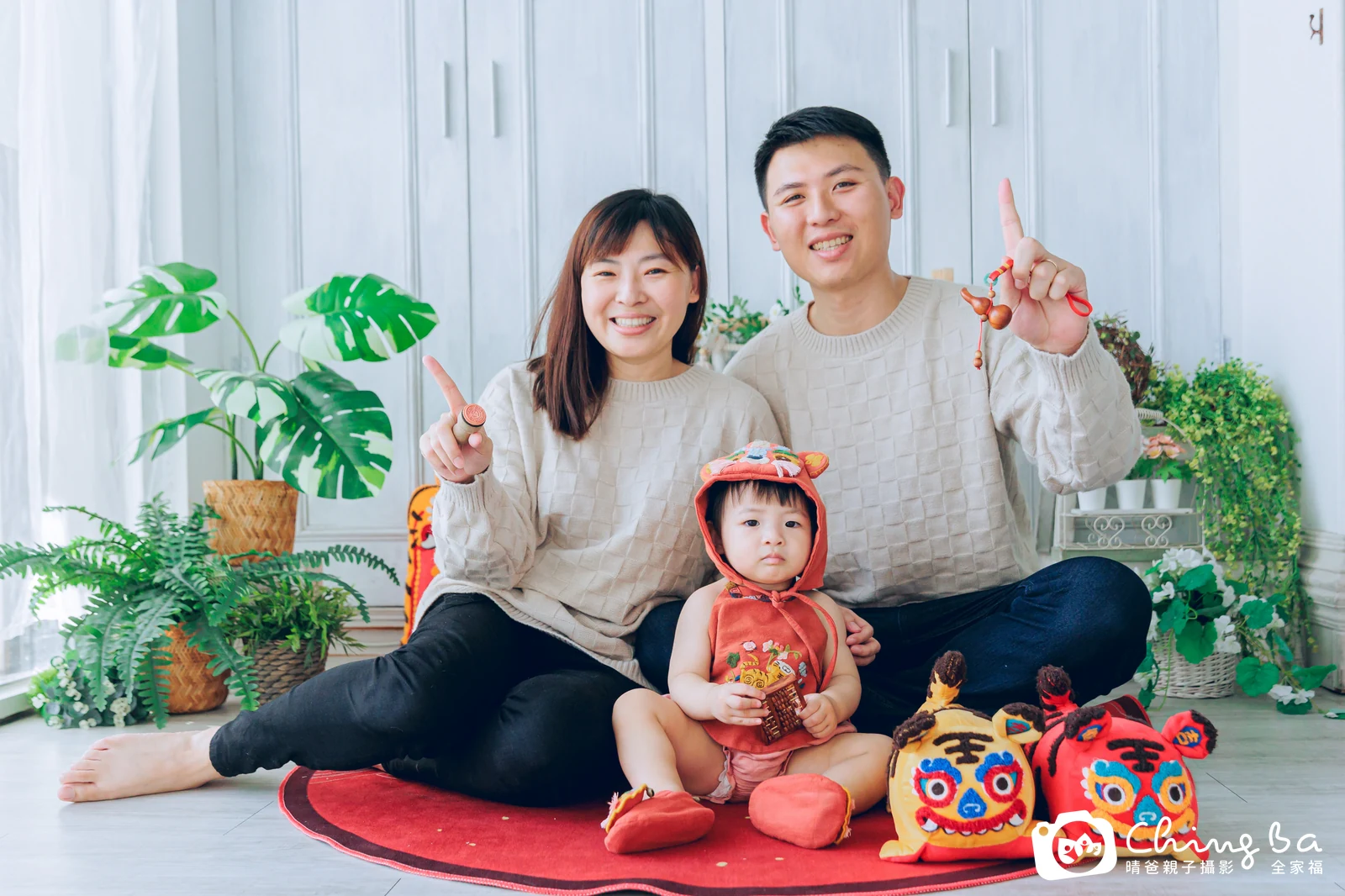 莉露姆周歲抓周儀式的紀錄（2023 年冬季）