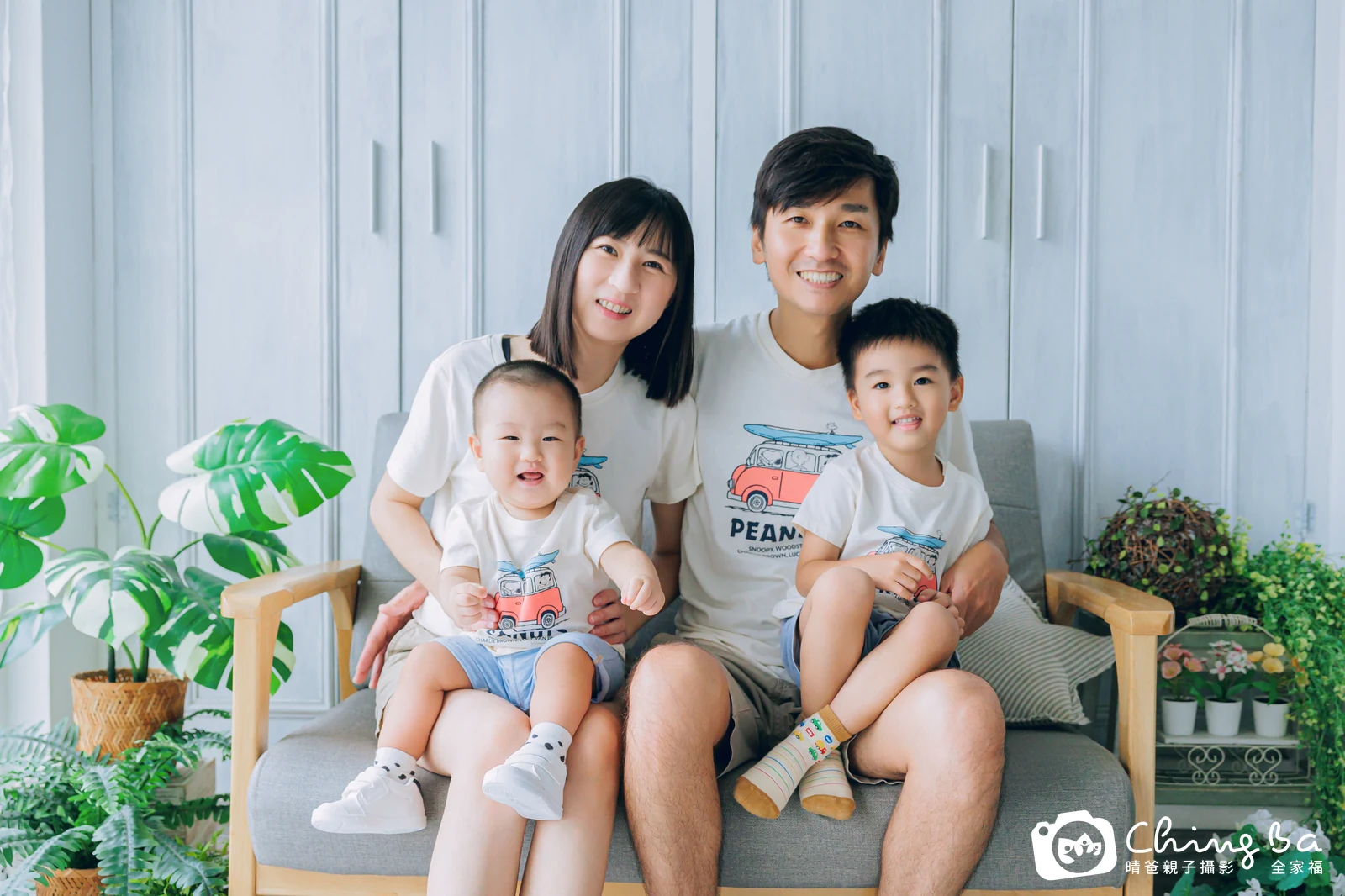 辰 1 歲寶貝 台中小家庭抓周紀念照｜晴爸親子攝影