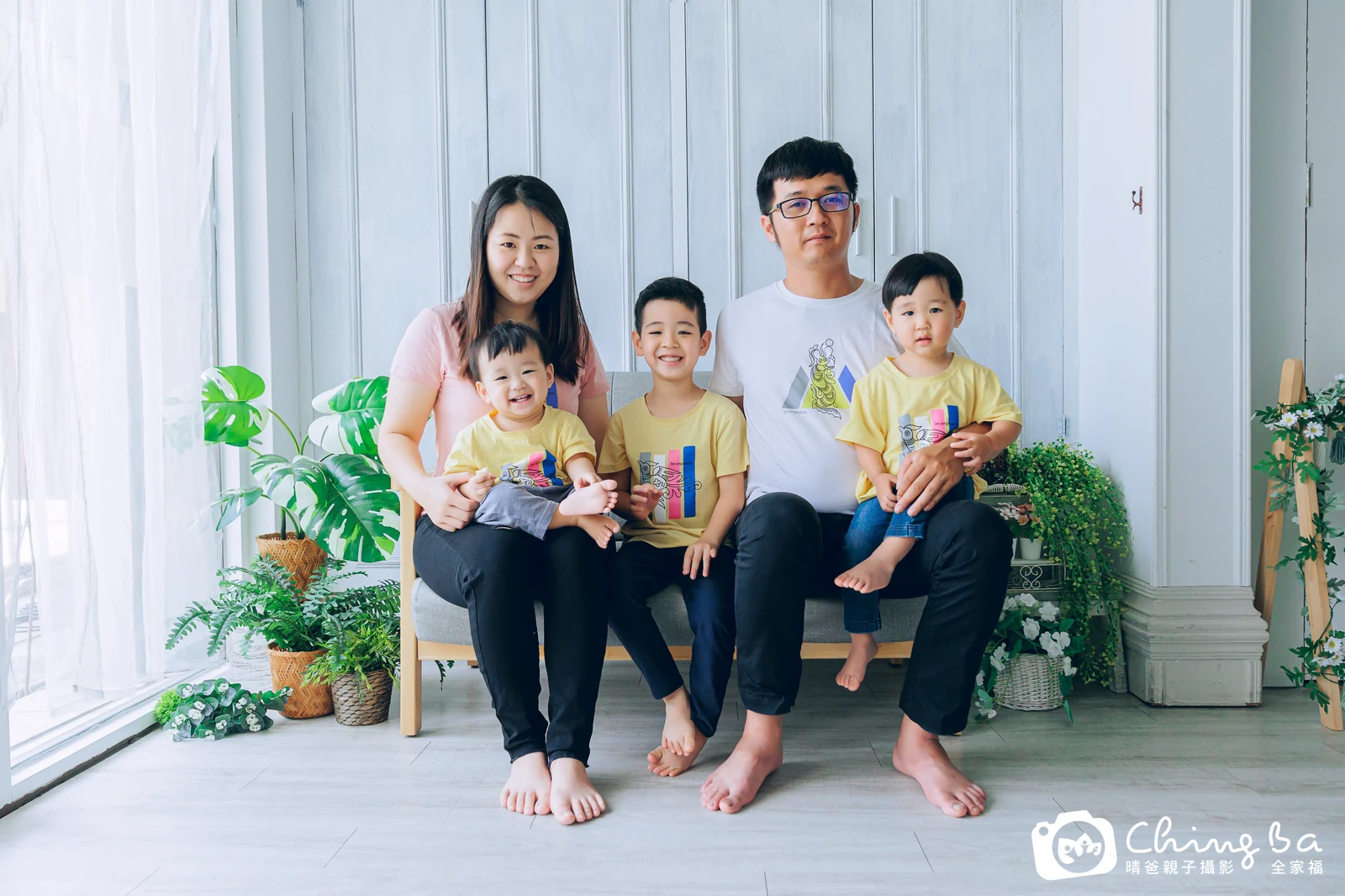 小家庭抓周拍作品｜2024 年夏季｜晴爸親子攝影