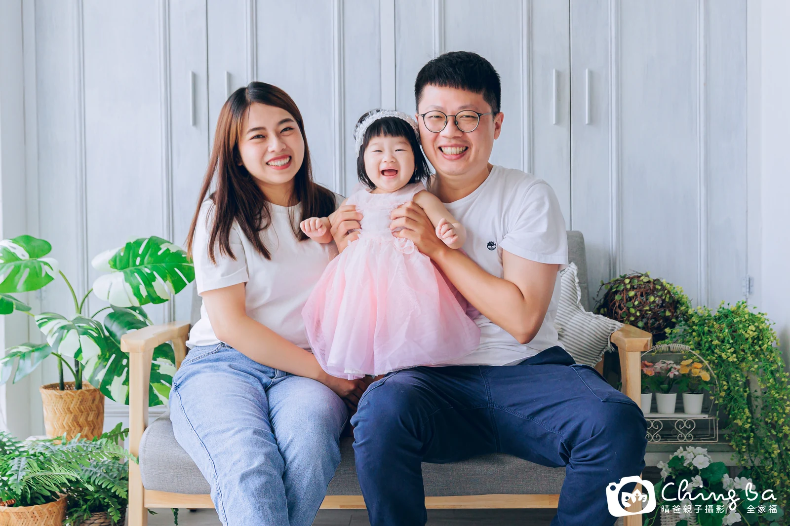 小家庭抓周拍作品|2023 年夏季|晴爸親子攝影
