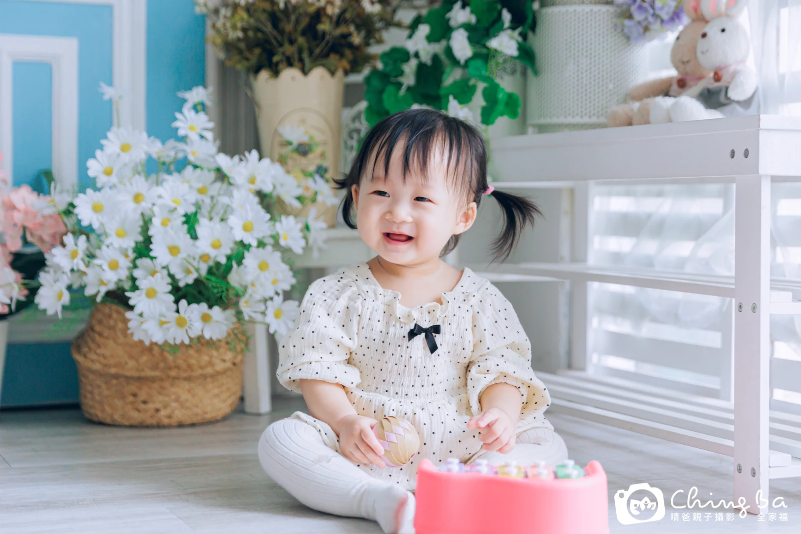 炘寶周歲抓周儀式的紀錄（2023 年夏季）
