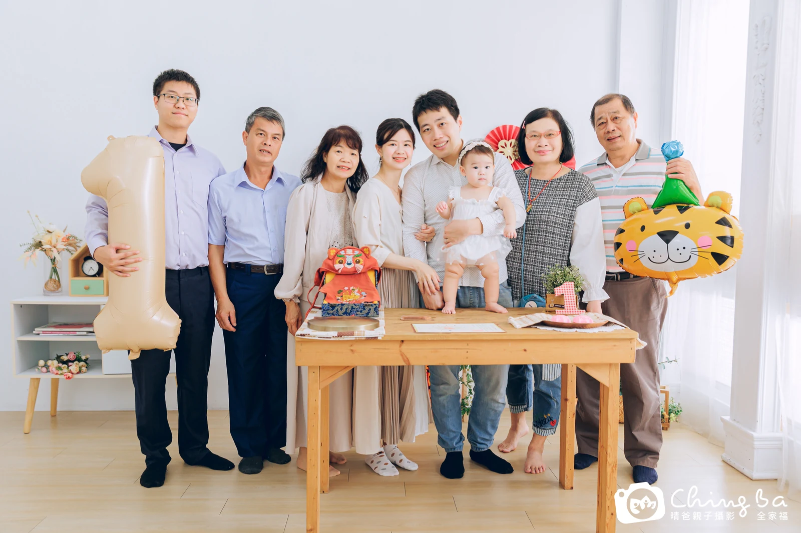 小家庭抓周拍作品｜2023 年冬季｜晴爸親子攝影