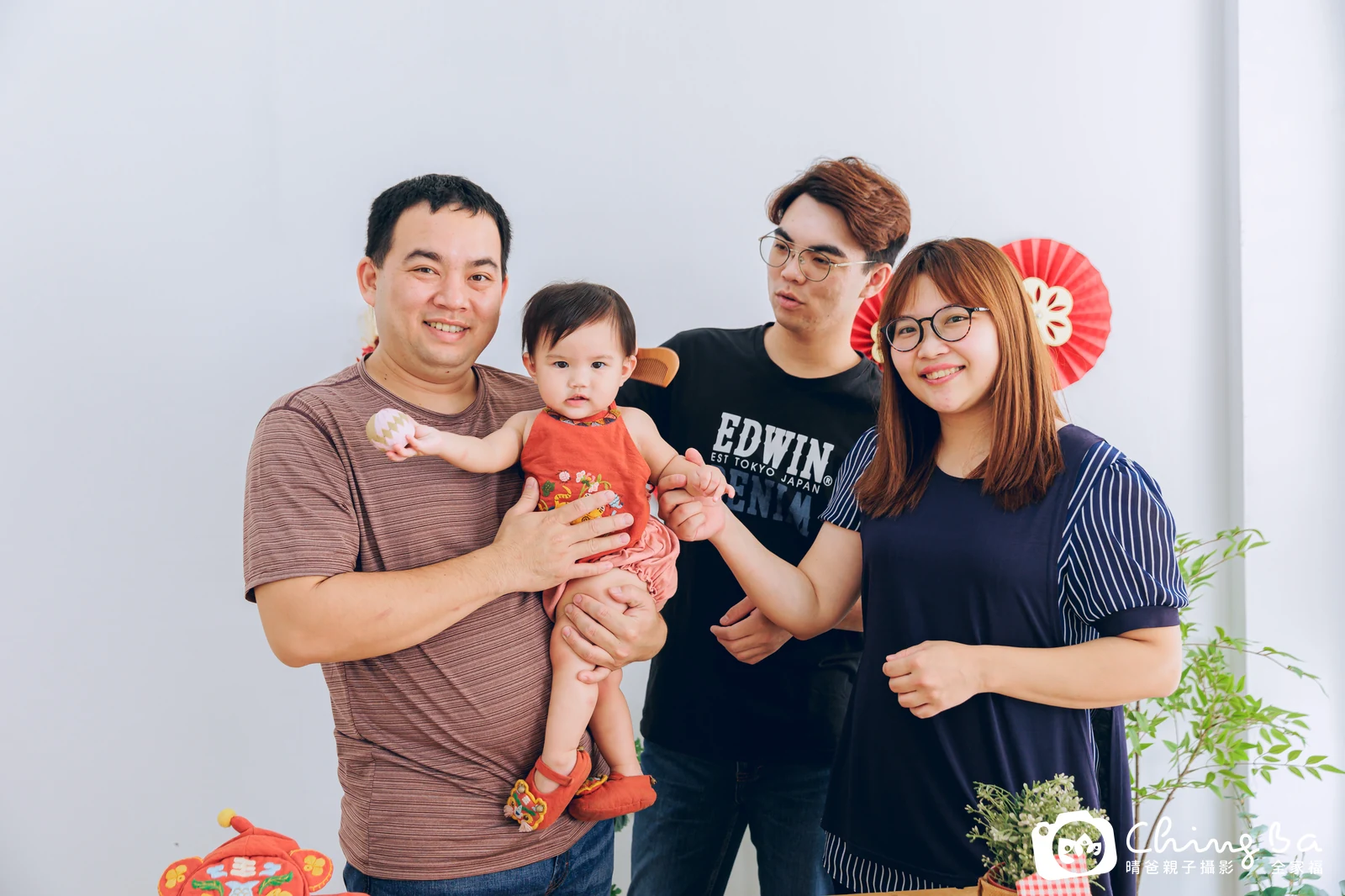 蓓蓓的抓周時光——晴爸親子攝影