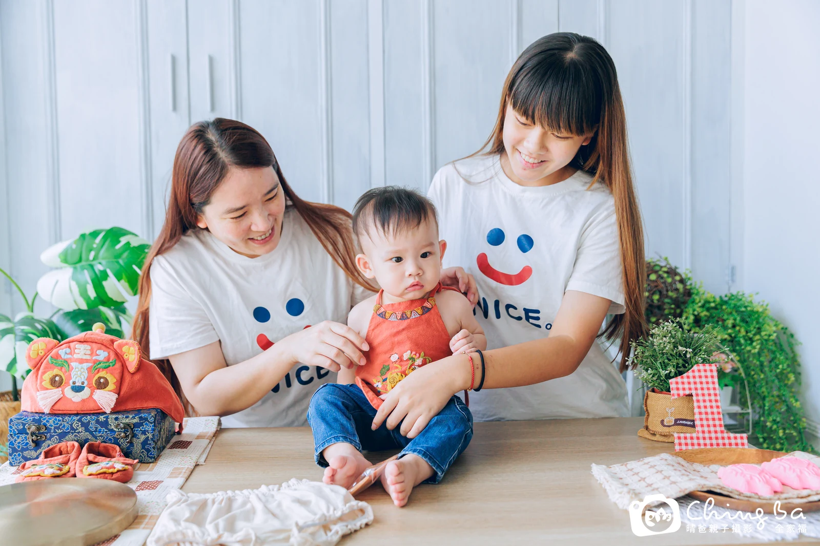 恩周歲抓周儀式的紀錄（2023 年秋季）