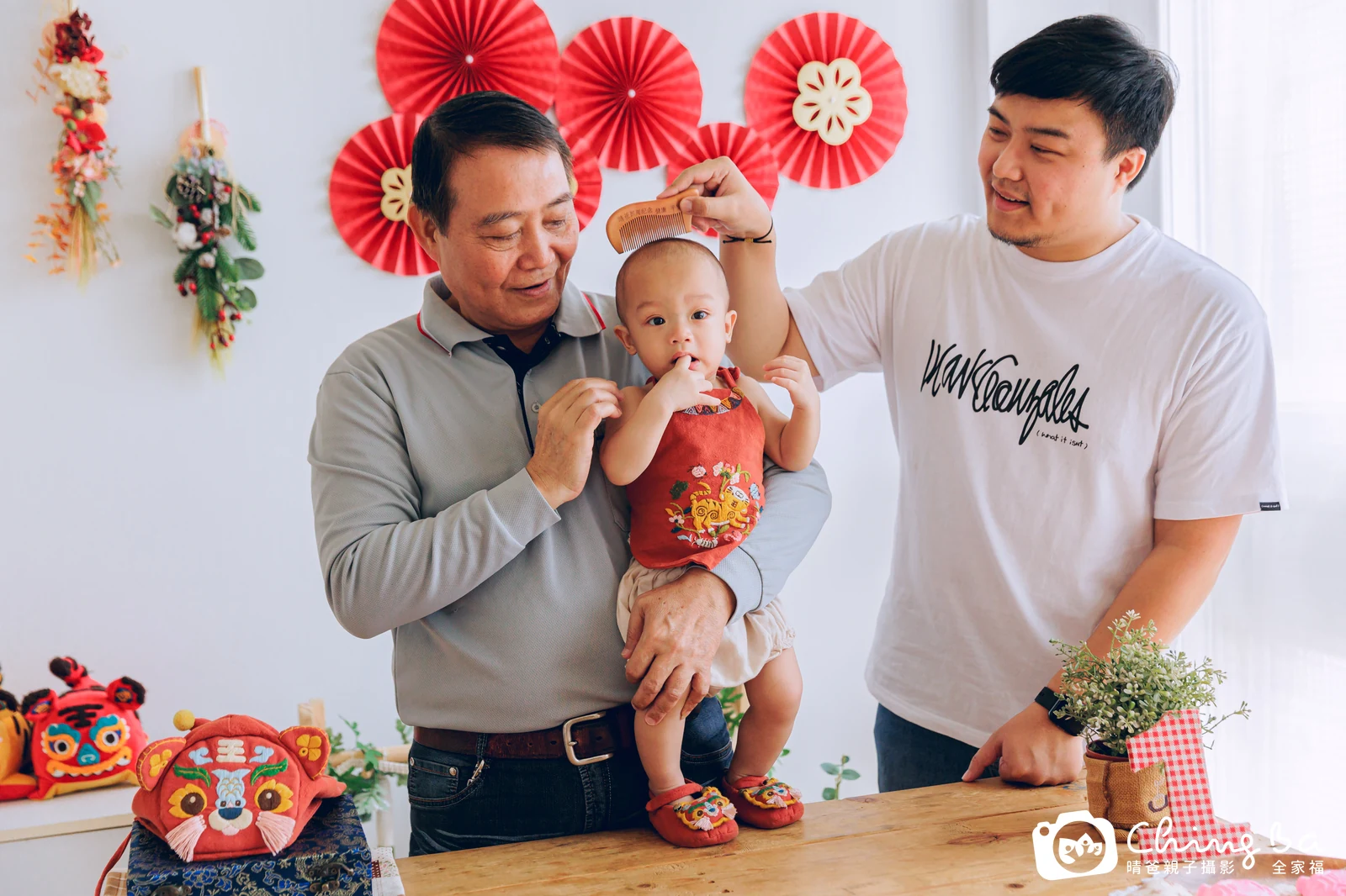 澄周歲抓周儀式的紀錄（2023 年春季）
