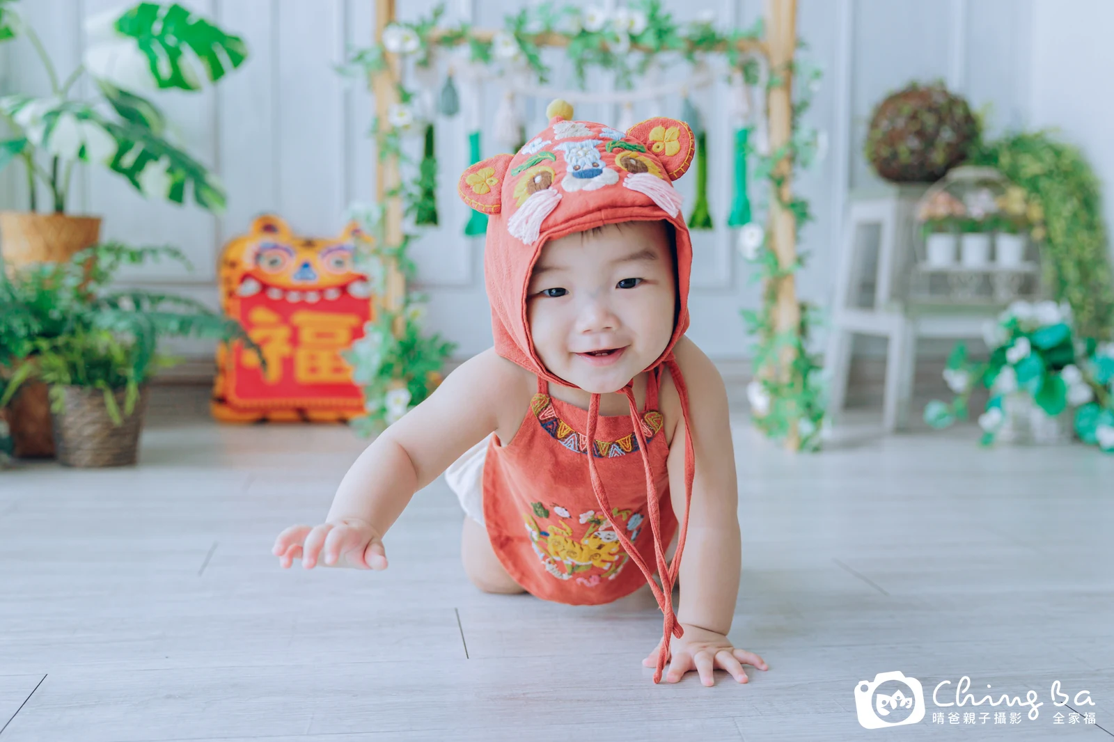 澐兒周歲抓周儀式的紀錄(2026 年冬季)