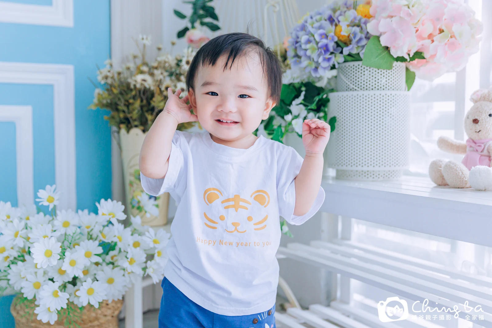 小旭的抓周時光——晴爸親子攝影