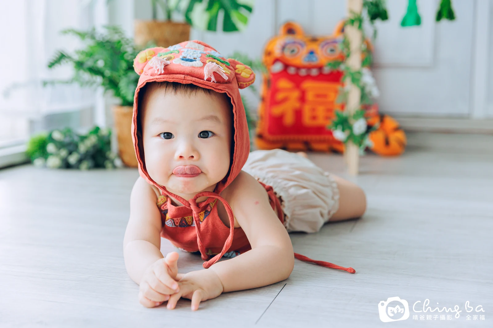 弟弟周歲抓周儀式的紀錄（2023 年秋季）