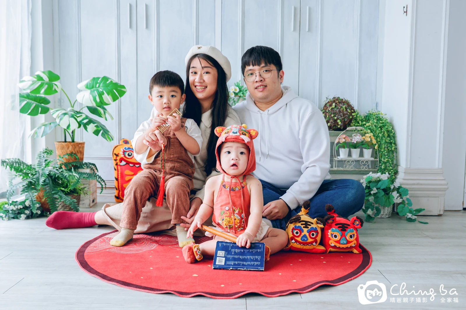 宥宥周歲抓周儀式的紀錄（2026 年春季）