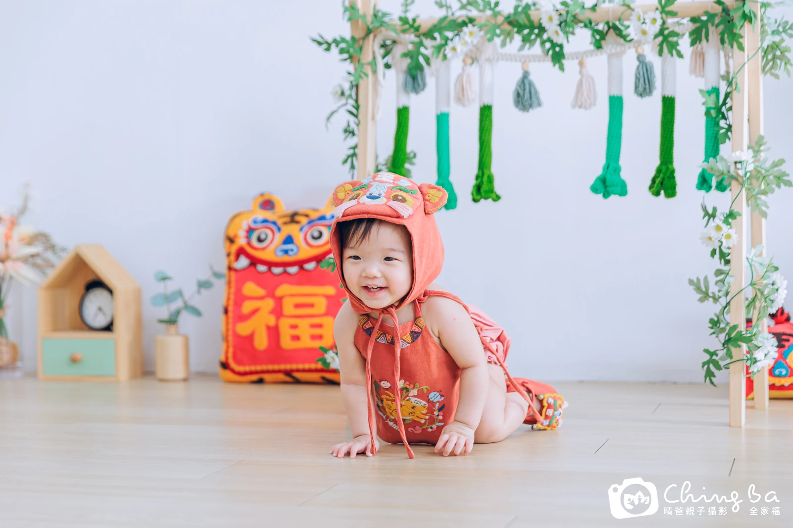 柚寶的抓周時光——晴爸親子攝影
