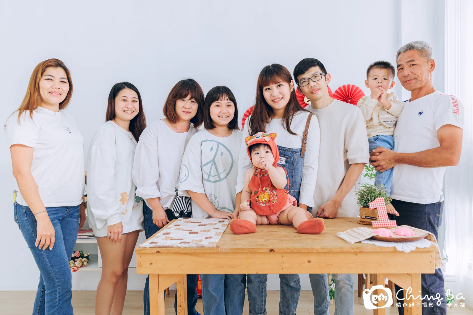 小家庭抓周拍作品|2023 年冬季|晴爸親子攝影
