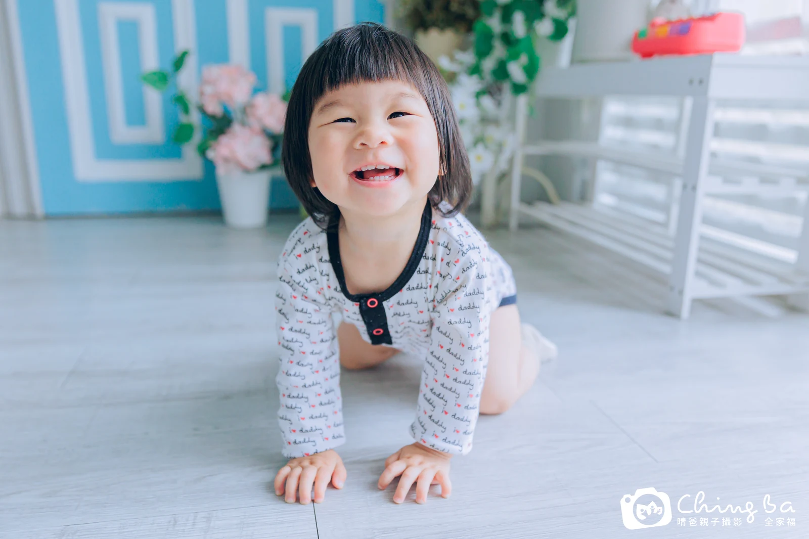 喬喬的抓周時光——晴爸親子攝影