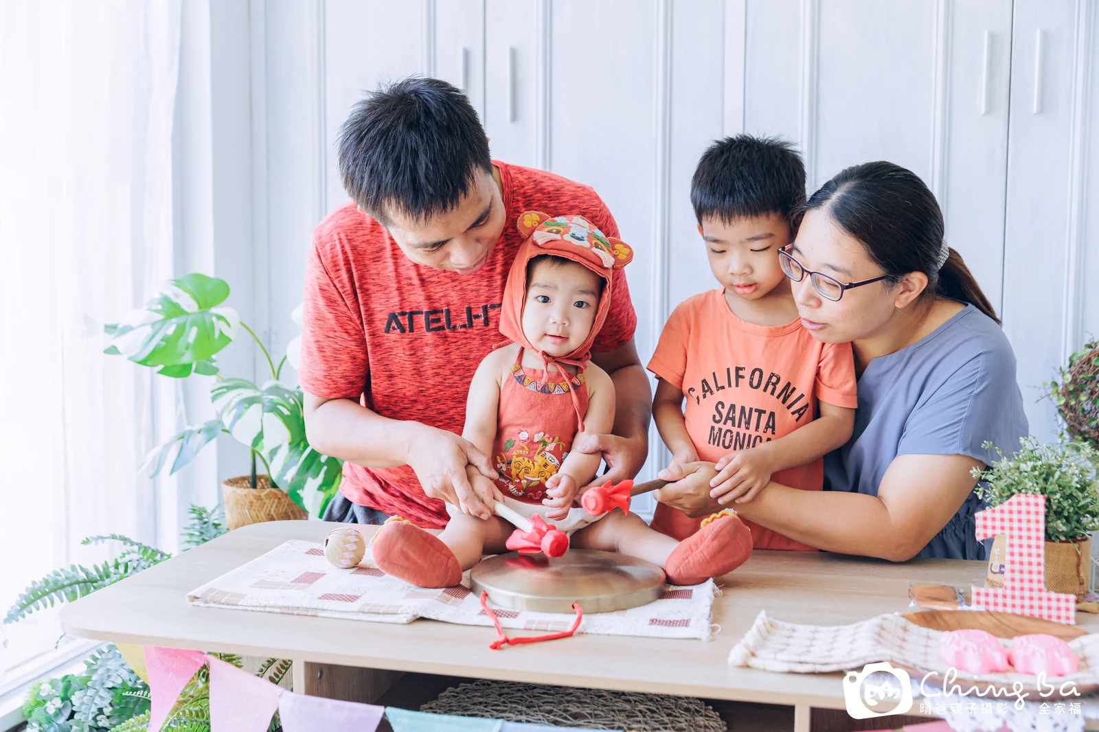 琛琛的抓周時光——晴爸親子攝影