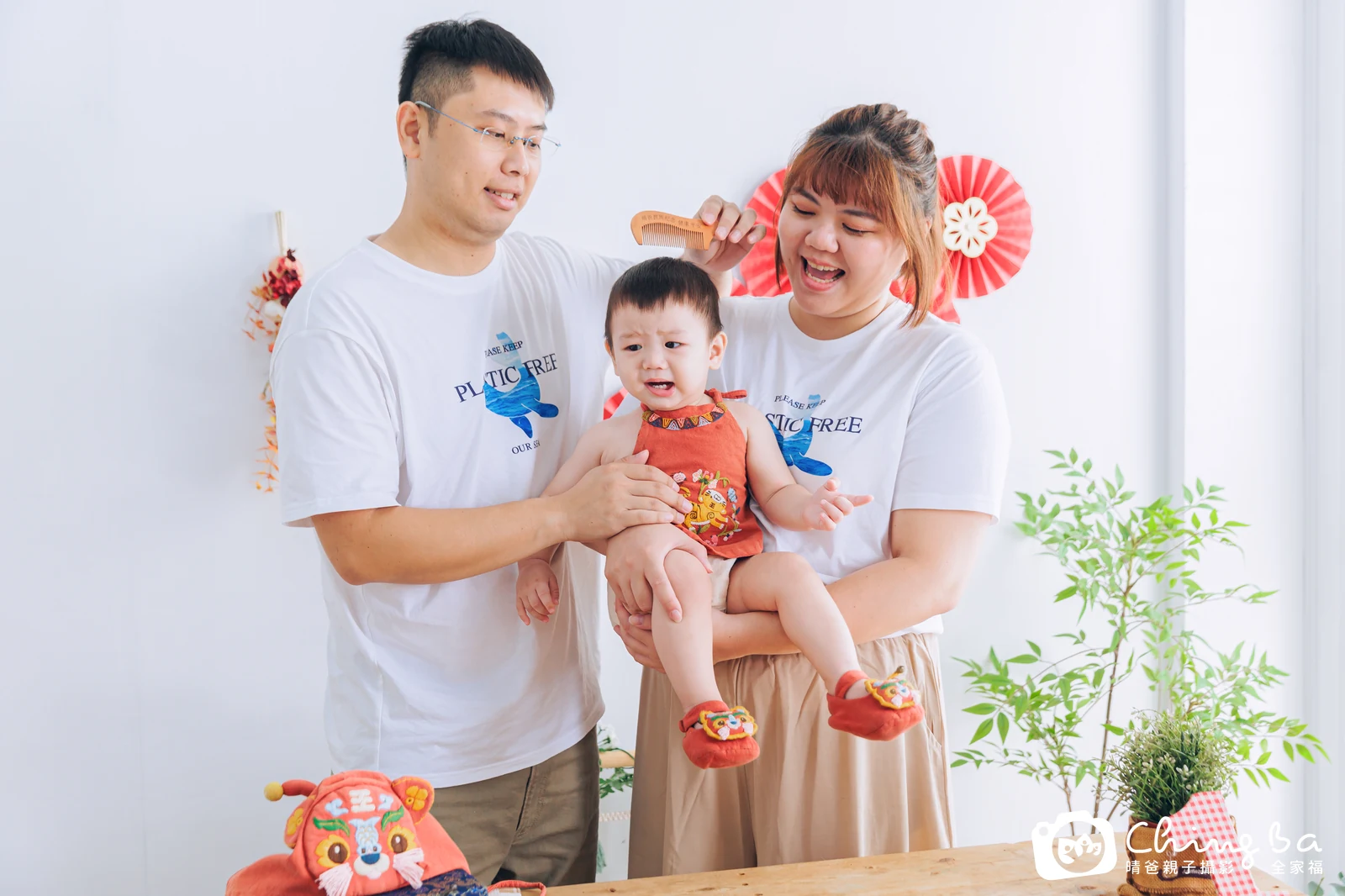 源源的抓周時光——晴爸親子攝影