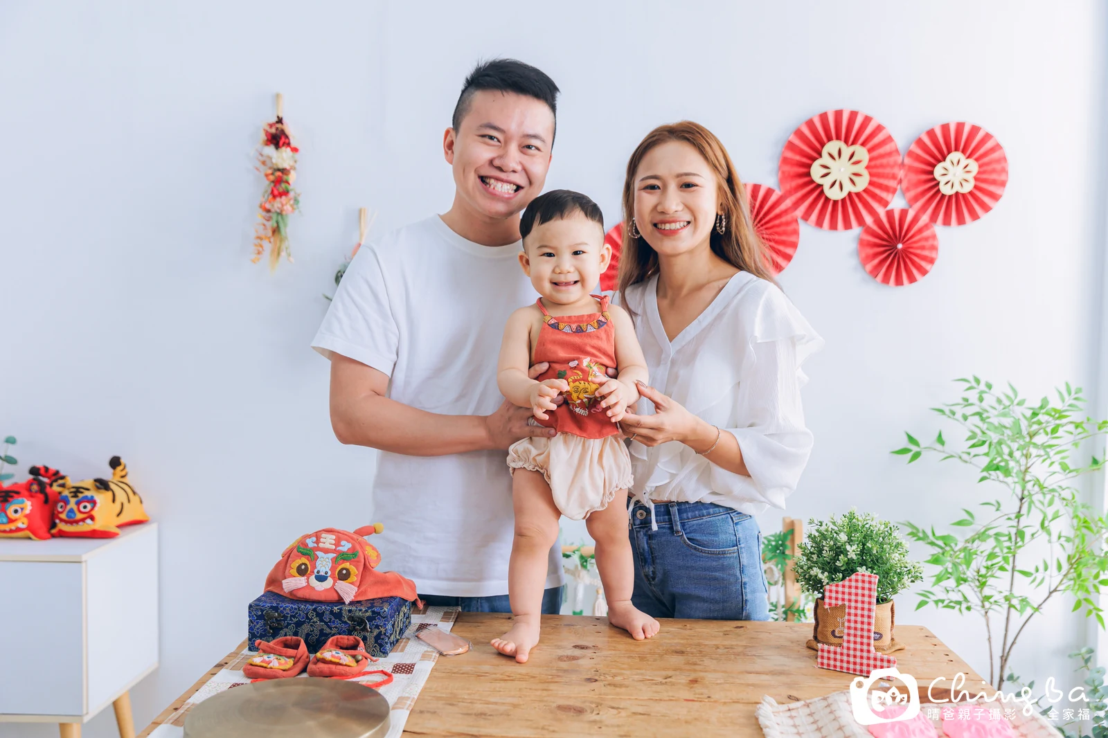 璿璿周歲抓周儀式的紀錄(2025 年秋季)