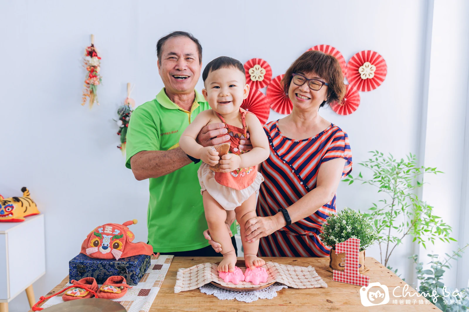 璿璿的抓周時光——晴爸親子攝影