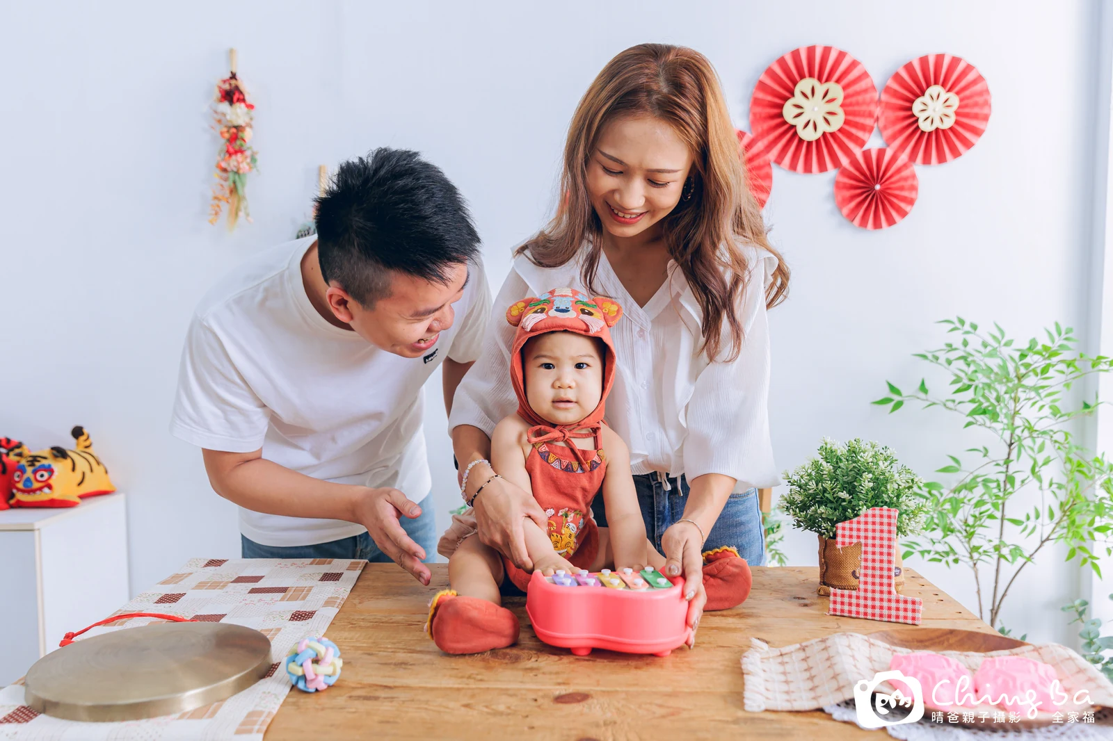 璿璿的抓周時光——晴爸親子攝影