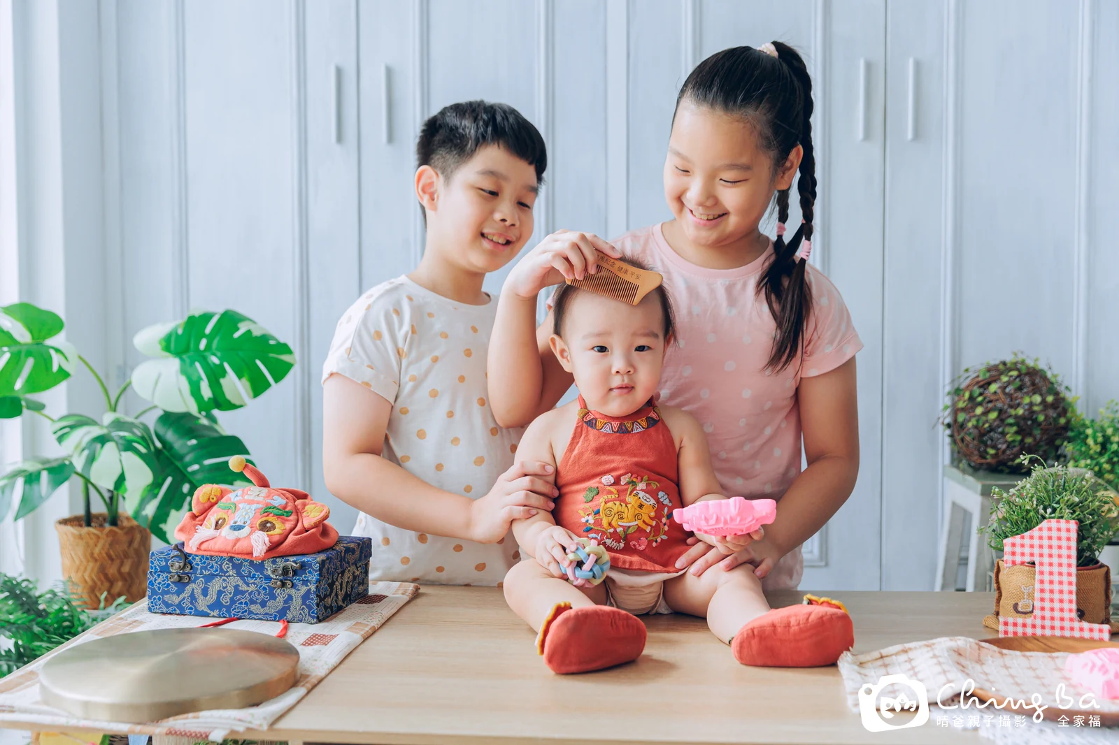 宸的抓周時光——晴爸親子攝影