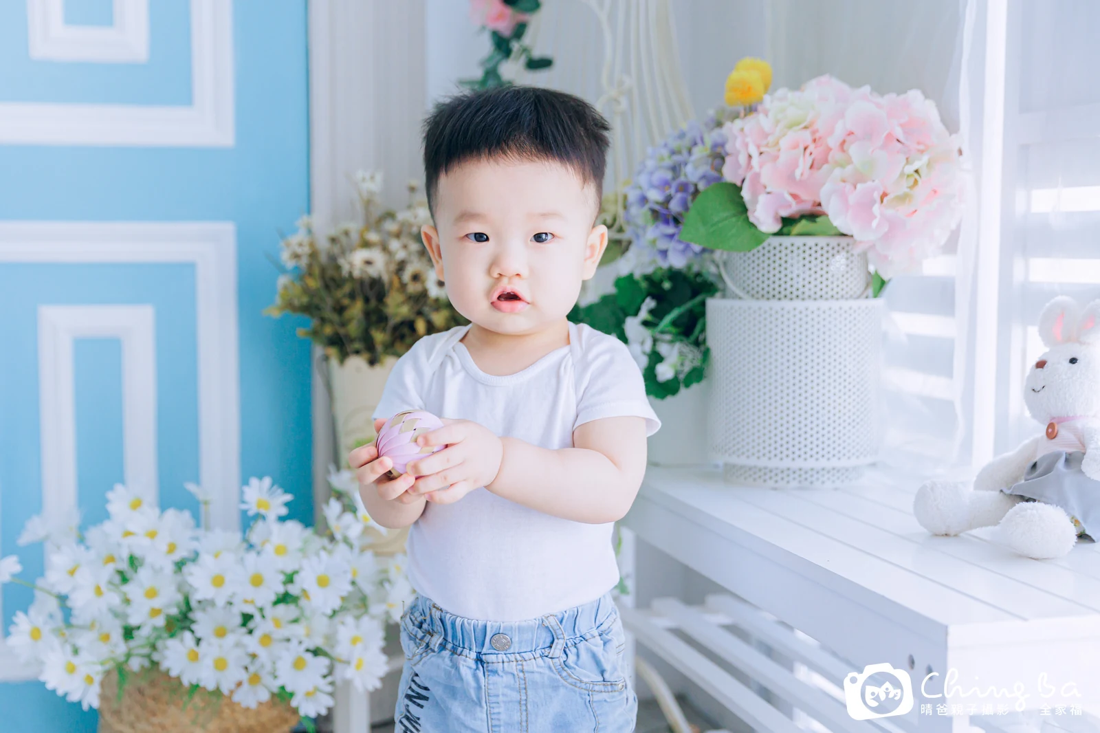 森森的抓周時光——晴爸親子攝影