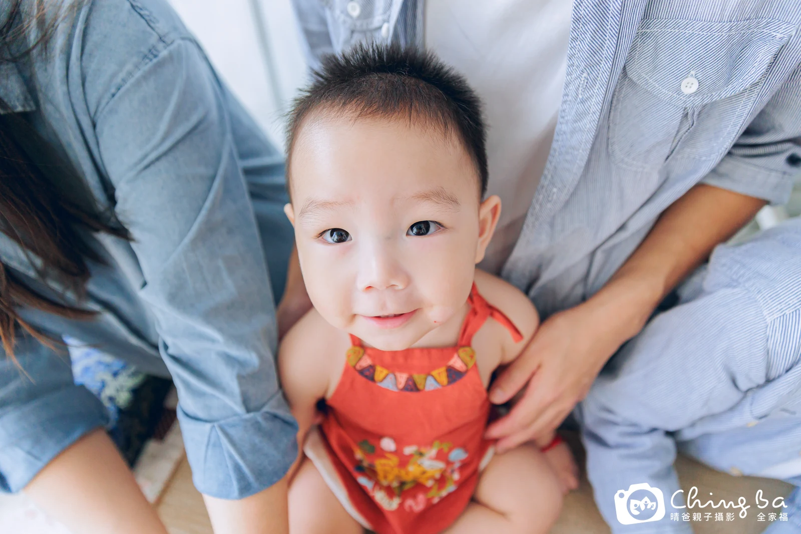 新寶的抓周時光——晴爸親子攝影