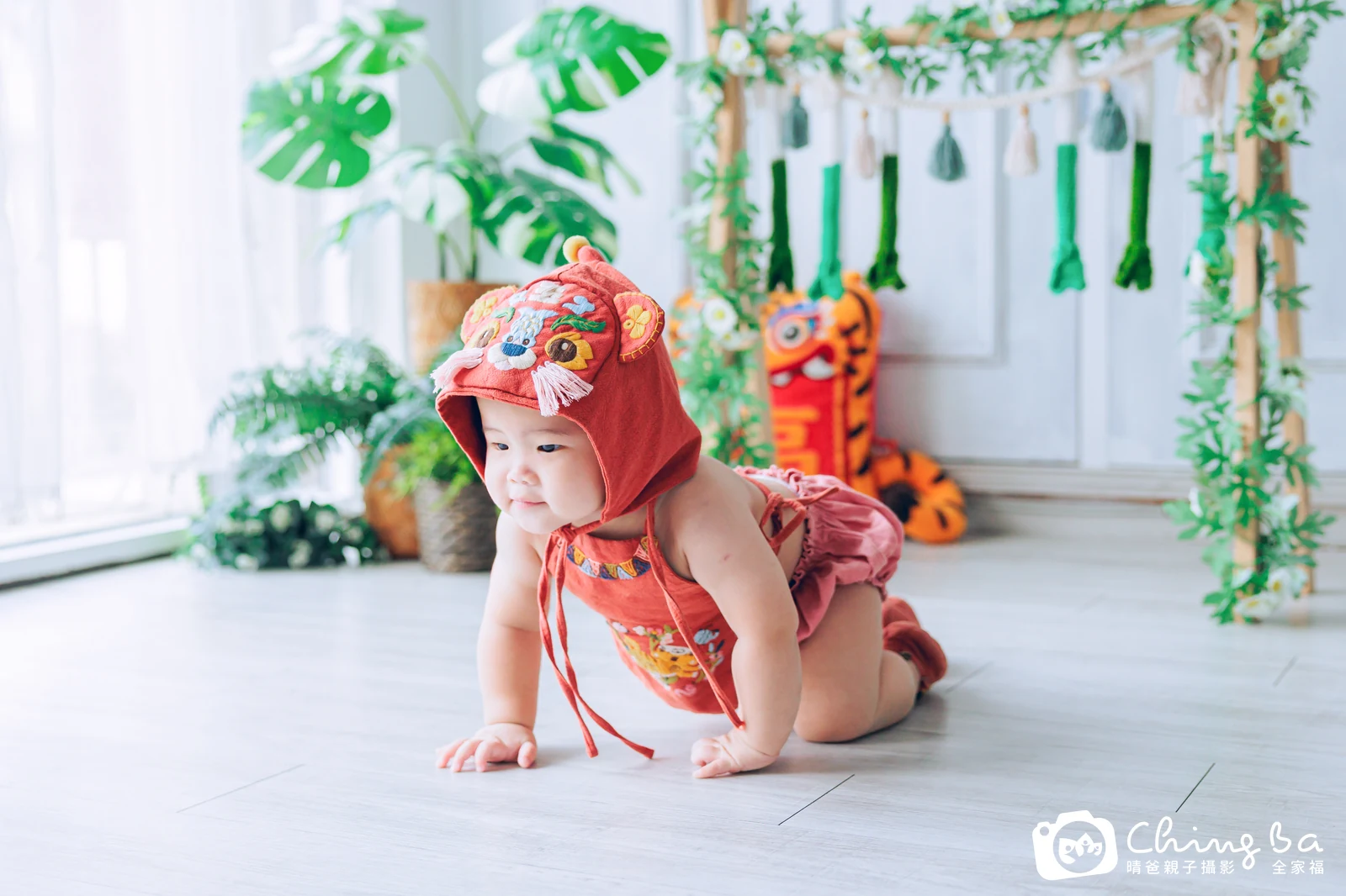小妘周歲抓周儀式的紀錄（2025 年秋季）