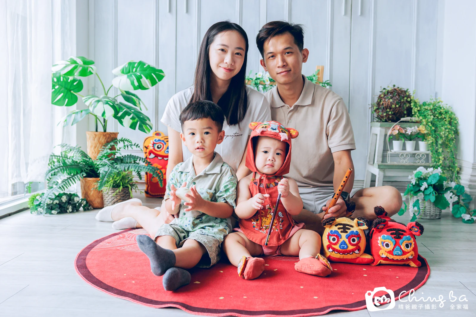小妘周歲抓周儀式的紀錄（2025 年秋季）