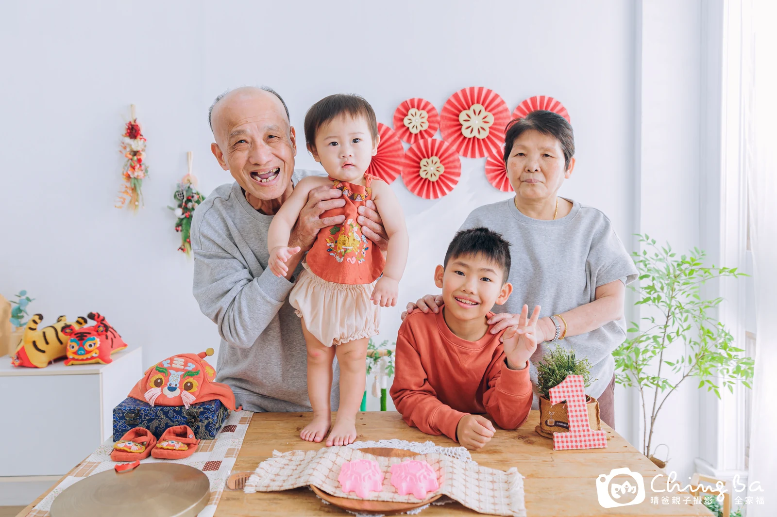 米堡的抓周時光——晴爸親子攝影
